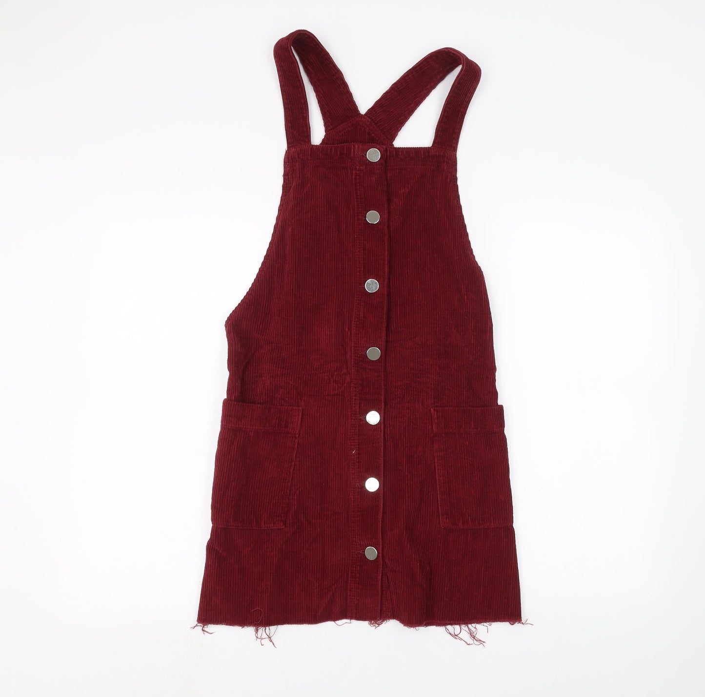 Womens UK Size 10 River Island Red Basic T-Shirt