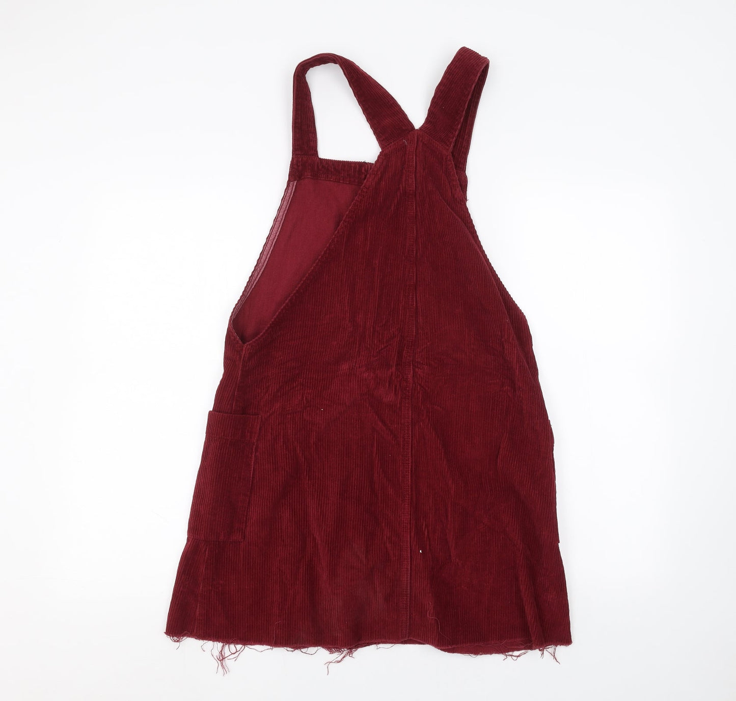 Womens UK Size 10 River Island Red Basic T-Shirt