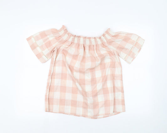 Papaya Womens Pink   Basic Blouse Size 10