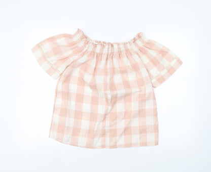 Papaya Womens Pink   Basic Blouse Size 10