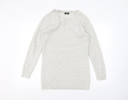 F&F Womens Grey   Pullover Jumper Size 10