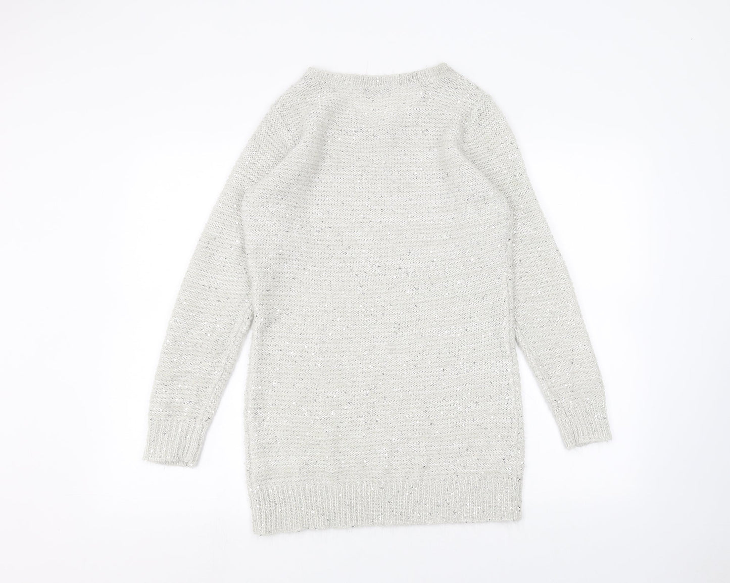 F&F Womens Grey   Pullover Jumper Size 10