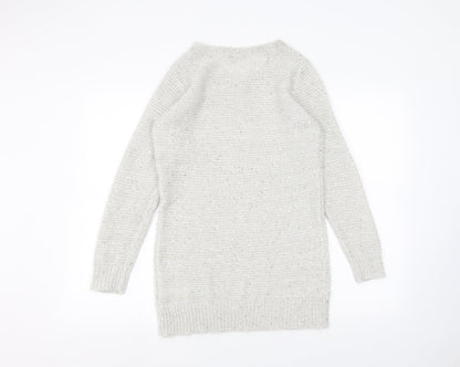 F&F Womens Grey   Pullover Jumper Size 10