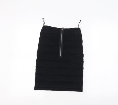 Lipsy Womens Black   Mini Skirt Size 6