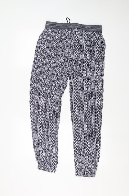 F&F Womens Blue   Trousers  Size 6 L27 in