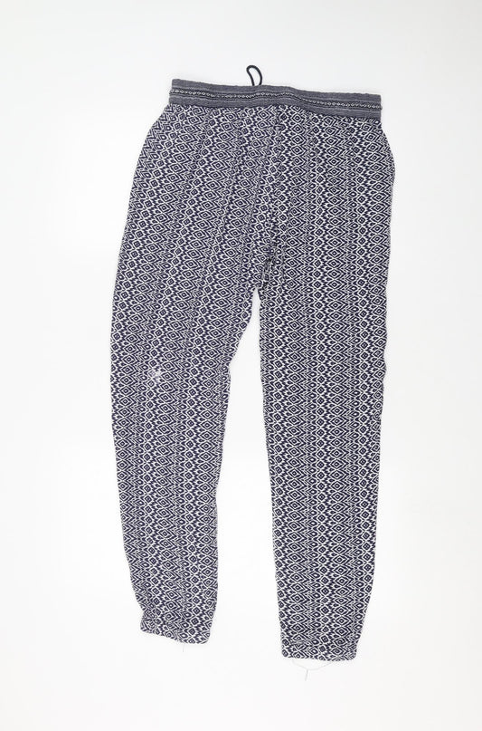 F&F Womens Blue   Trousers  Size 6 L27 in