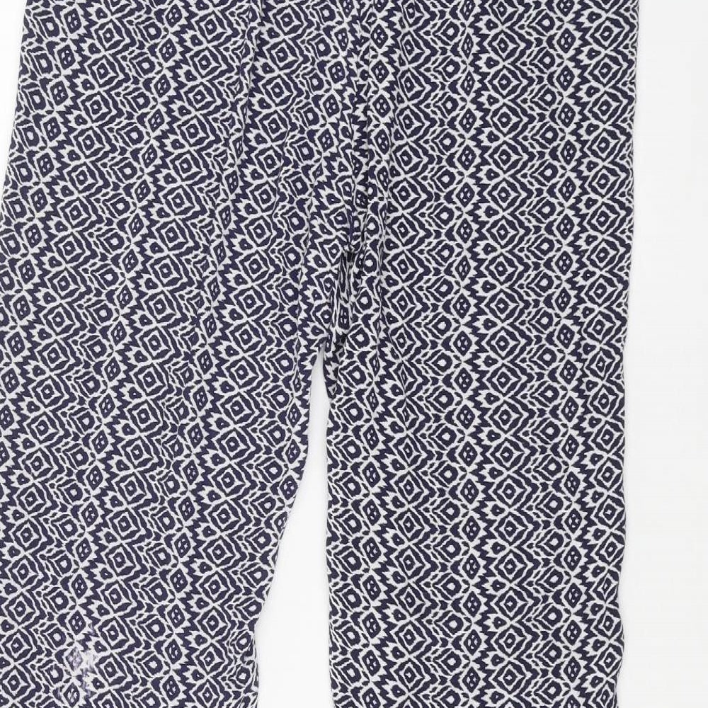 F&F Womens Blue   Trousers  Size 6 L27 in