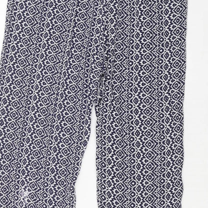 F&F Womens Blue   Trousers  Size 6 L27 in