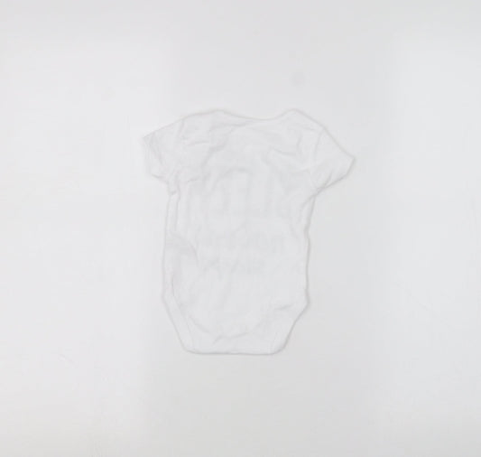 PEP&CO Baby White   Basic T-Shirt Size 0-3 Months