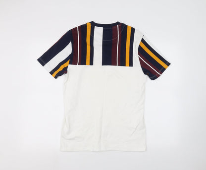 Womens UK Size S River Island White Basic T-Shirt