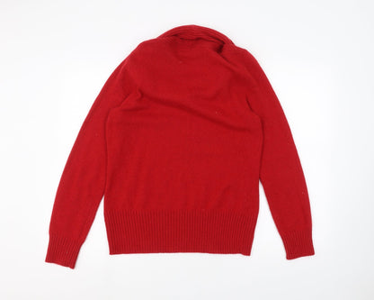 George Womens Red   Pullover Jumper Size 16