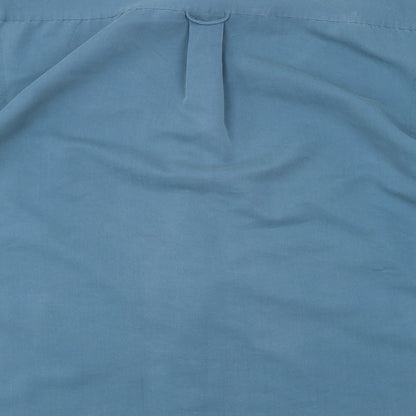 Mens UK Collar Size L BHS Smart Blue  Dress Shirt
