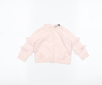 Very  Pink   Pullover Jumper Size 6-9 Months