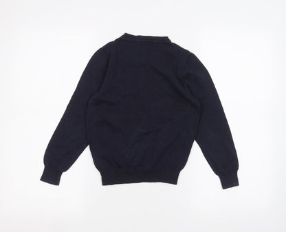 George Girls Blue   Pullover Jumper Size 7-8 Years