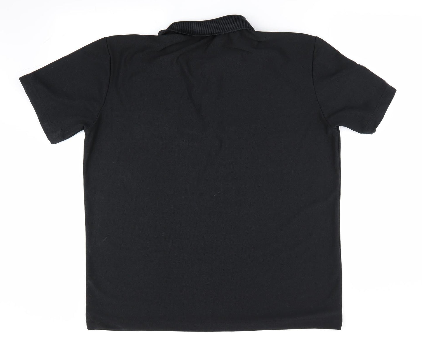 Preworn Mens Black    Polo   - Juntos Somos Mais Fortes