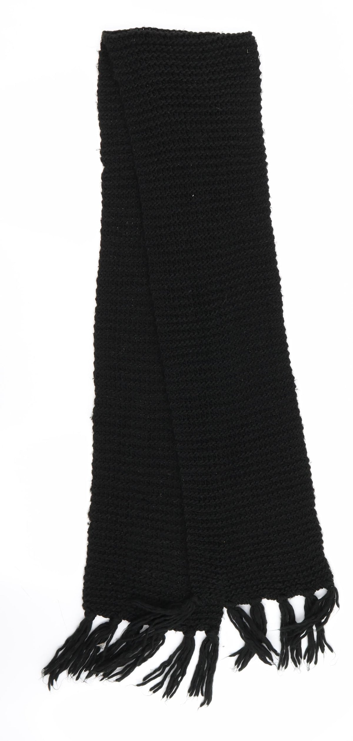 Divided Womens Black    Scarf   - Chunky knit