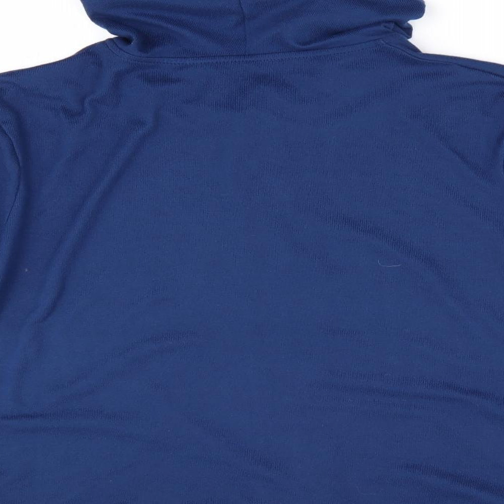Studio Retail Ltd Mens Blue   Full Zip Hoodie Size M