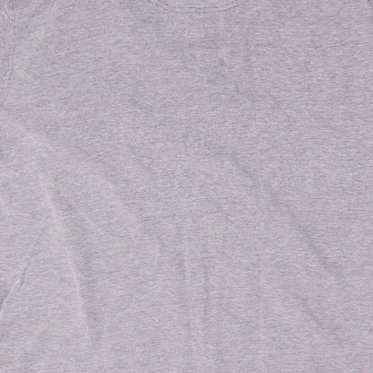 One Valley Mens Purple    Polo Size M