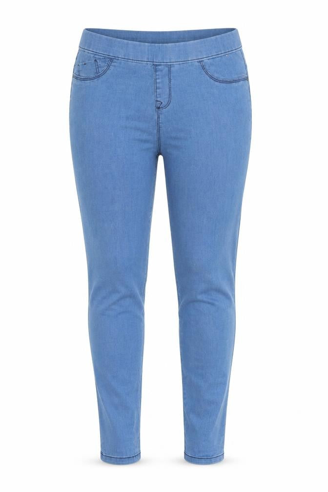 Womens UK Size 12 Denim Co Regular Fit Jegging Blue Trousers
