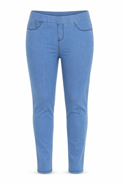 Womens UK Size 12 Denim Co Regular Fit Jegging Blue Trousers