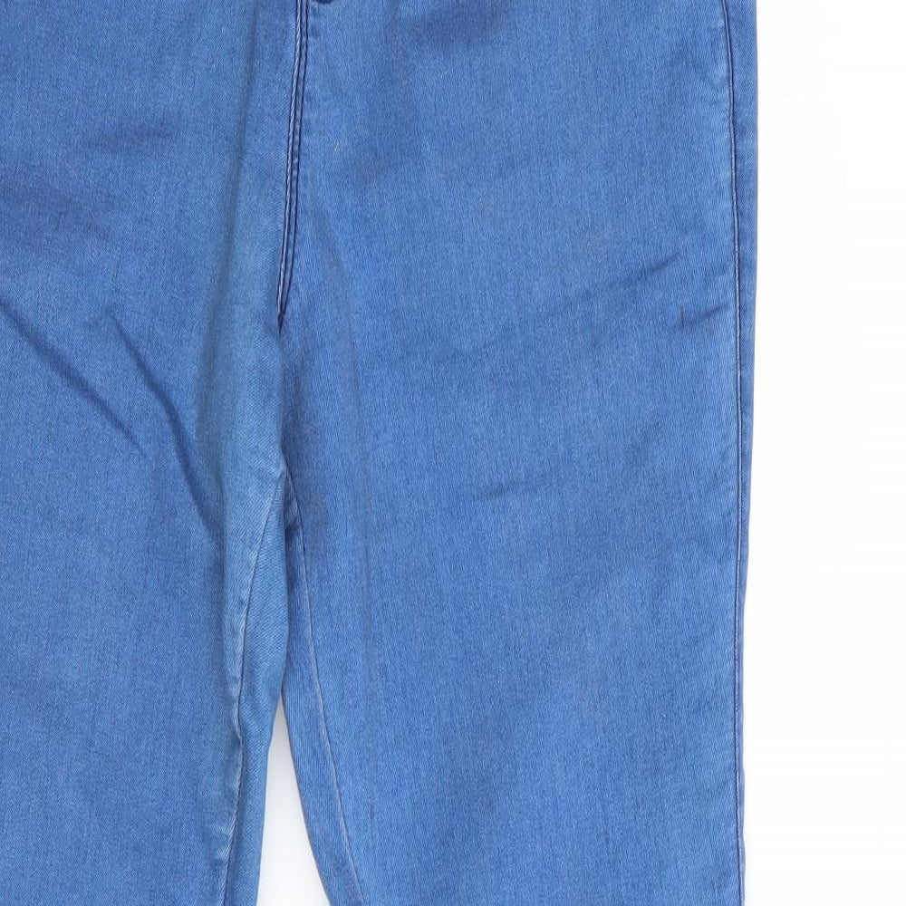 Womens UK Size 12 Denim Co Regular Fit Jegging Blue Trousers