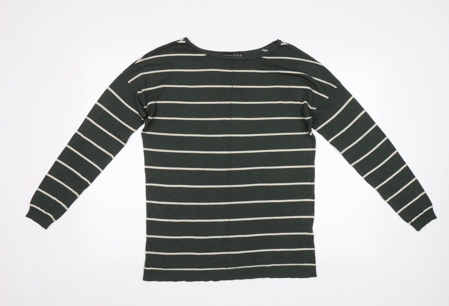 Womens UK Size 12 Atmosphere Green Pullover Jumper
