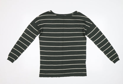 Womens UK Size 12 Atmosphere Green Pullover Jumper