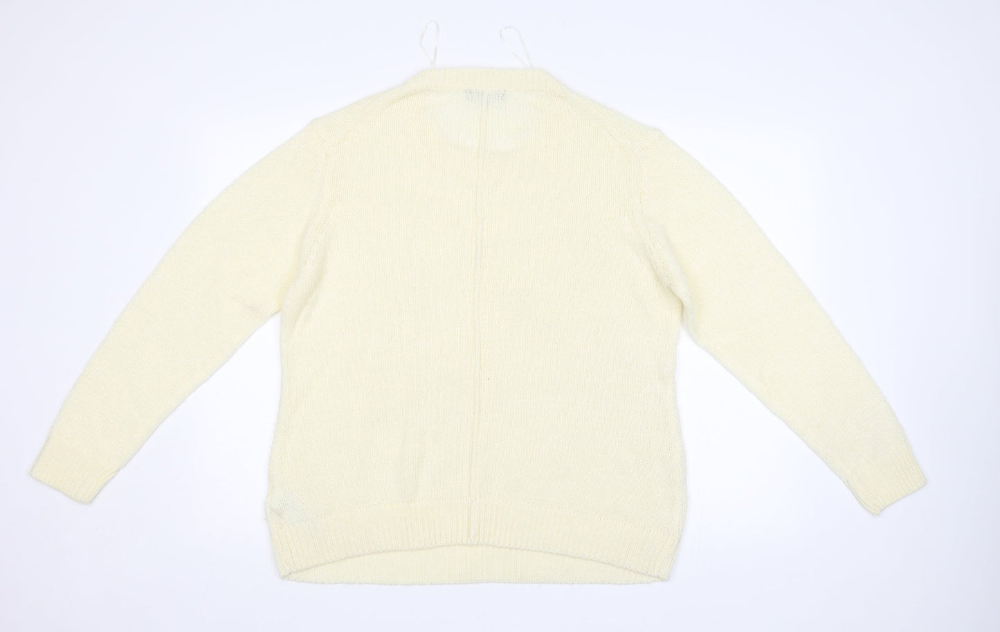 Womens UK Size 18 New Look Ivory Pullover Jumper