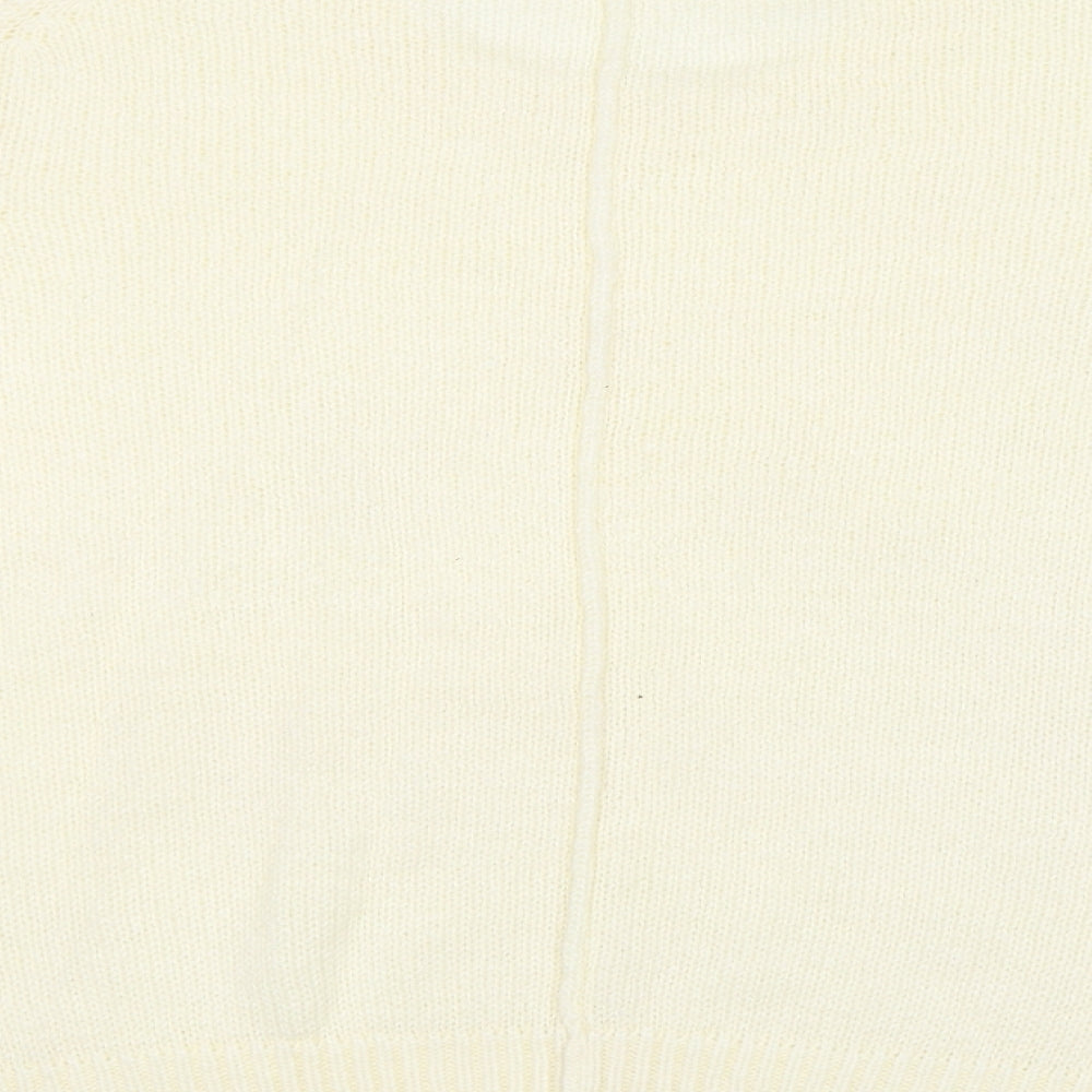 Womens UK Size 18 New Look Ivory Pullover Jumper