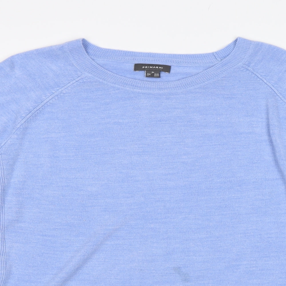 Womens UK Size XL Primark Blue Pullover Jumper