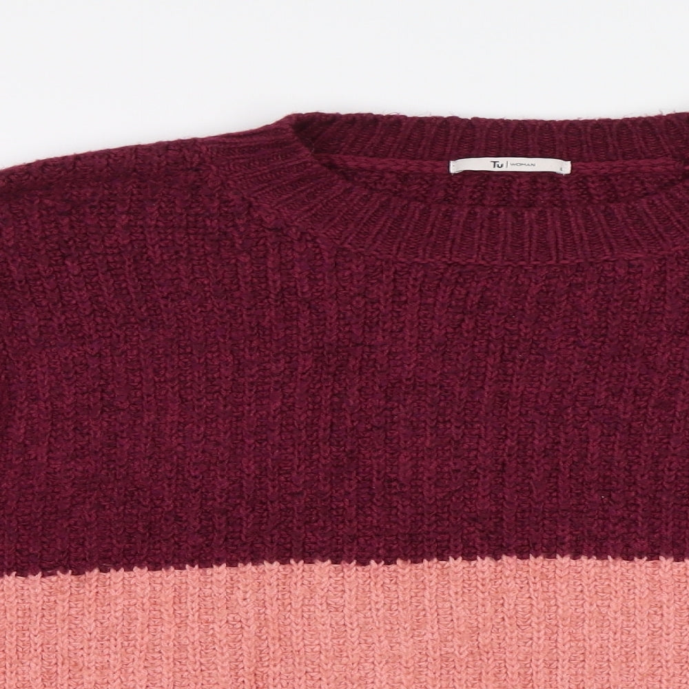 TU Womens Purple   Pullover Jumper Size L