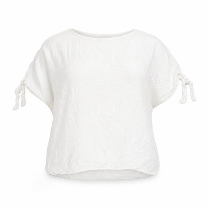 Womens UK Size 10 River Island White Basic Blouse