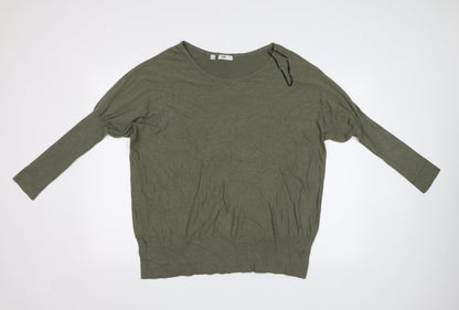 Womens UK Size XL bonprix Green Pullover Jumper