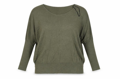 Bonprix Womens Green   Pullover Jumper Size XL