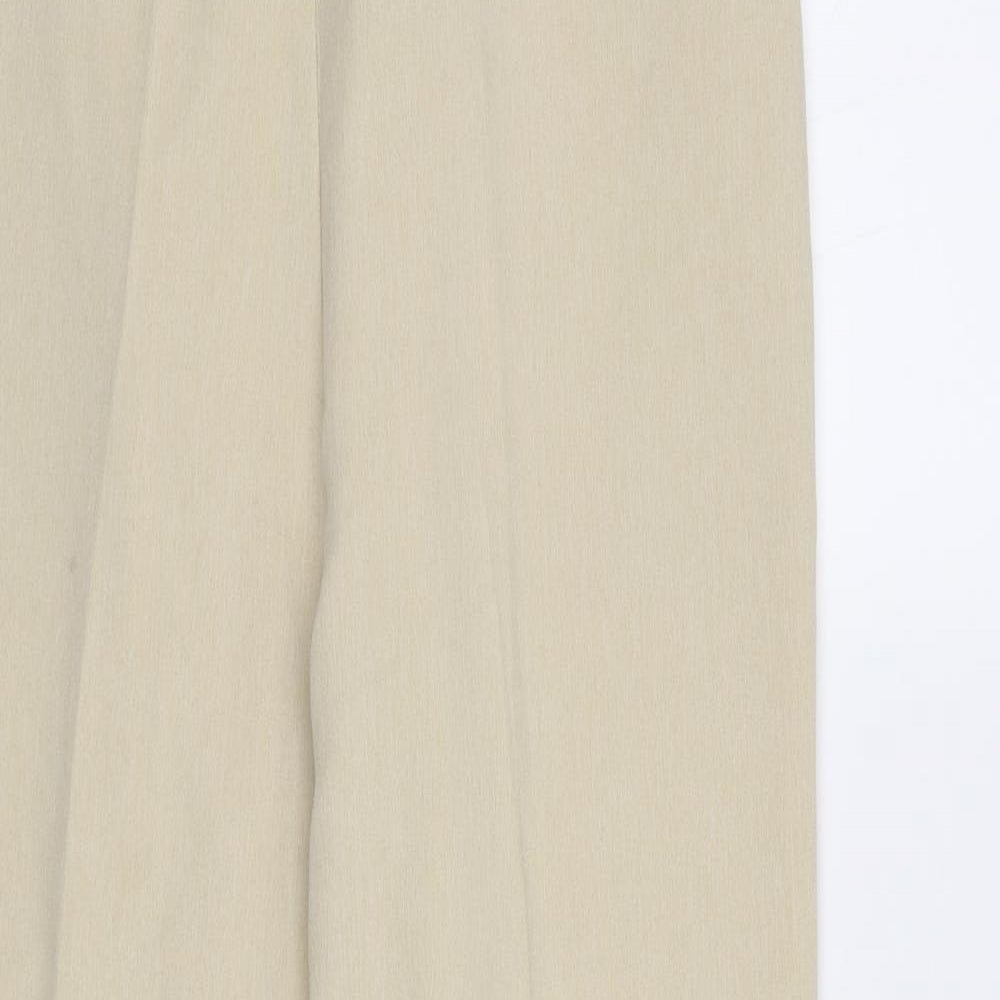 Womens UK Size 10 Saira of Manchester Regular Fit  Beige Trousers