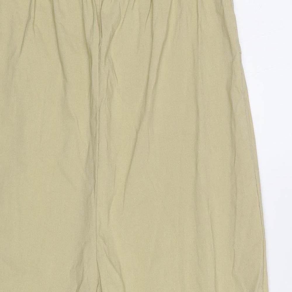 Womens UK Size XL Preworn Regular Fit  Beige Trousers