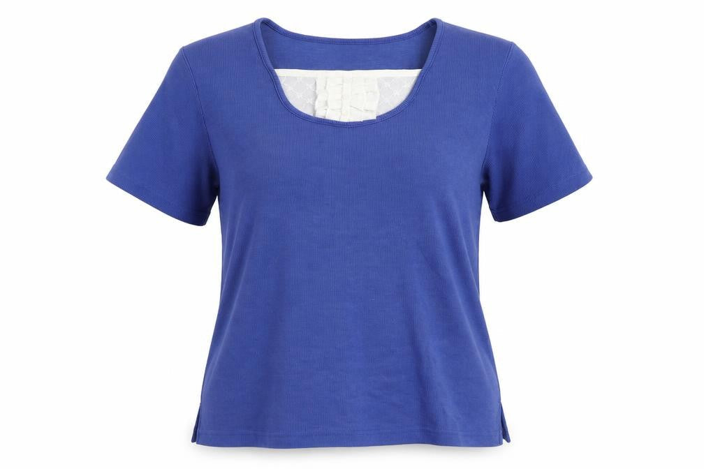 Bonmarché Womens Blue   Basic Blouse Size M
