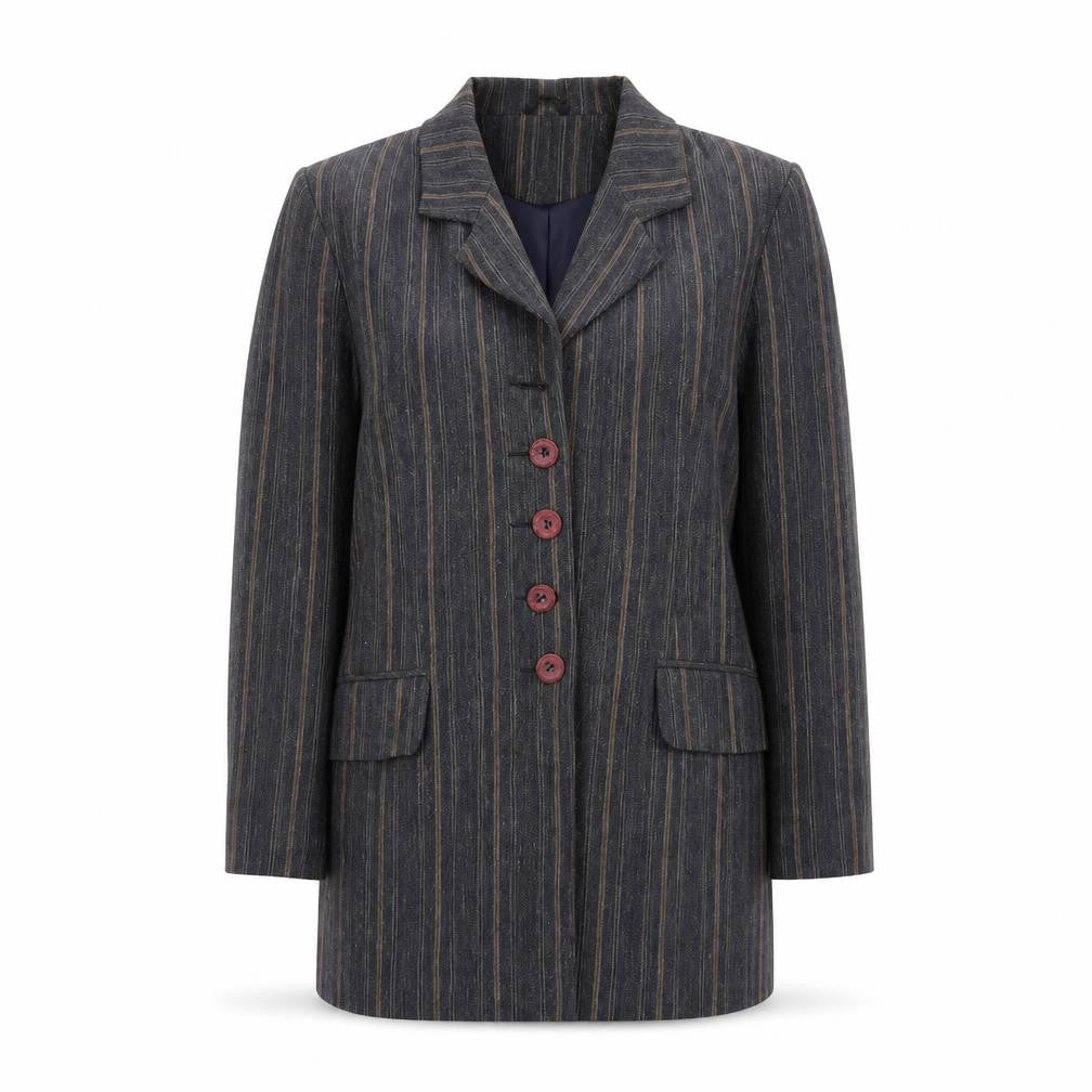 Womens UK Size 12 Etam Blue Jacket