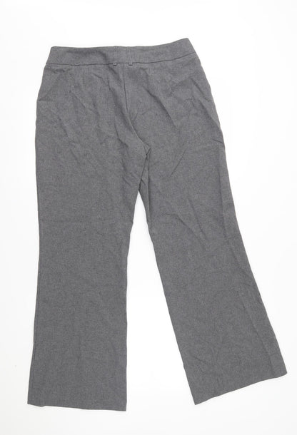 F&F Womens Grey    Suit Trousers Size 12