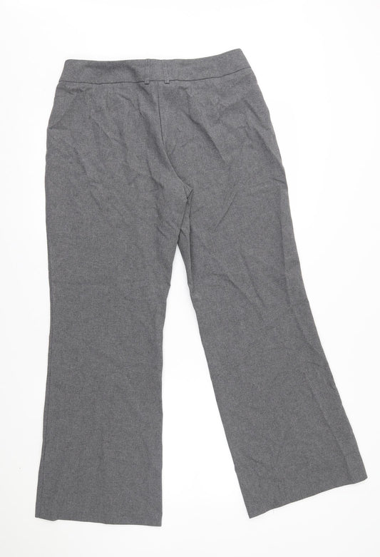 F&F Womens Grey    Suit Trousers Size 12