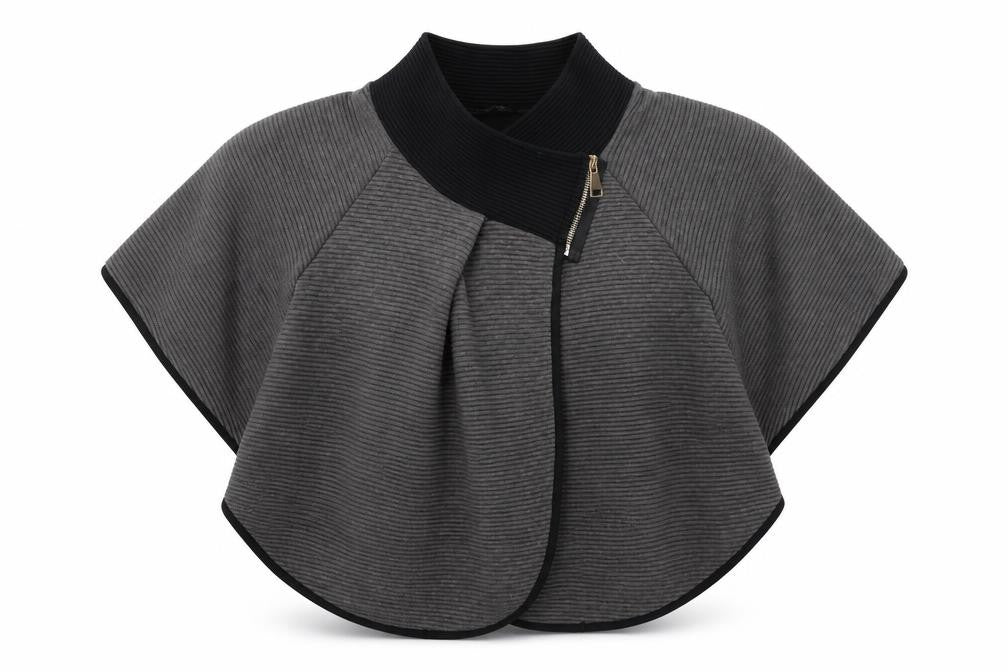Womens UK Size M Quiz Grey Wrap Jumper