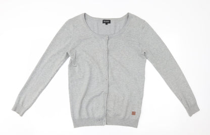 desires Womens Grey   Cardigan Jumper Size L