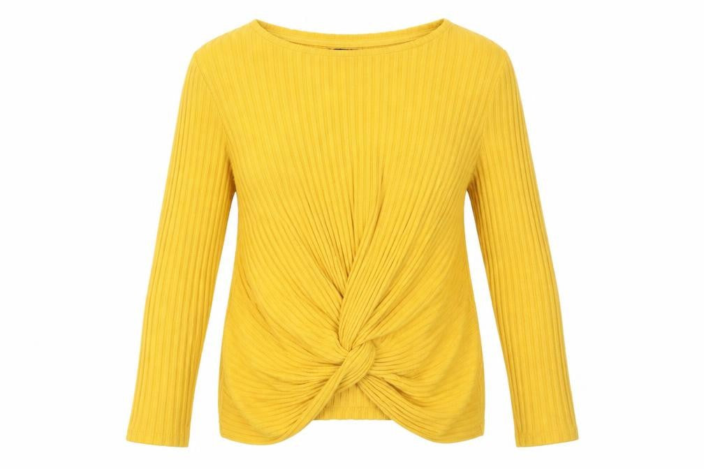 Womens UK Size 10 New Look Yellow Pullover Jumper