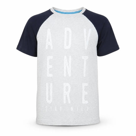Matalan Boys Grey    Pyjama Top Size 10 Years  - adventure