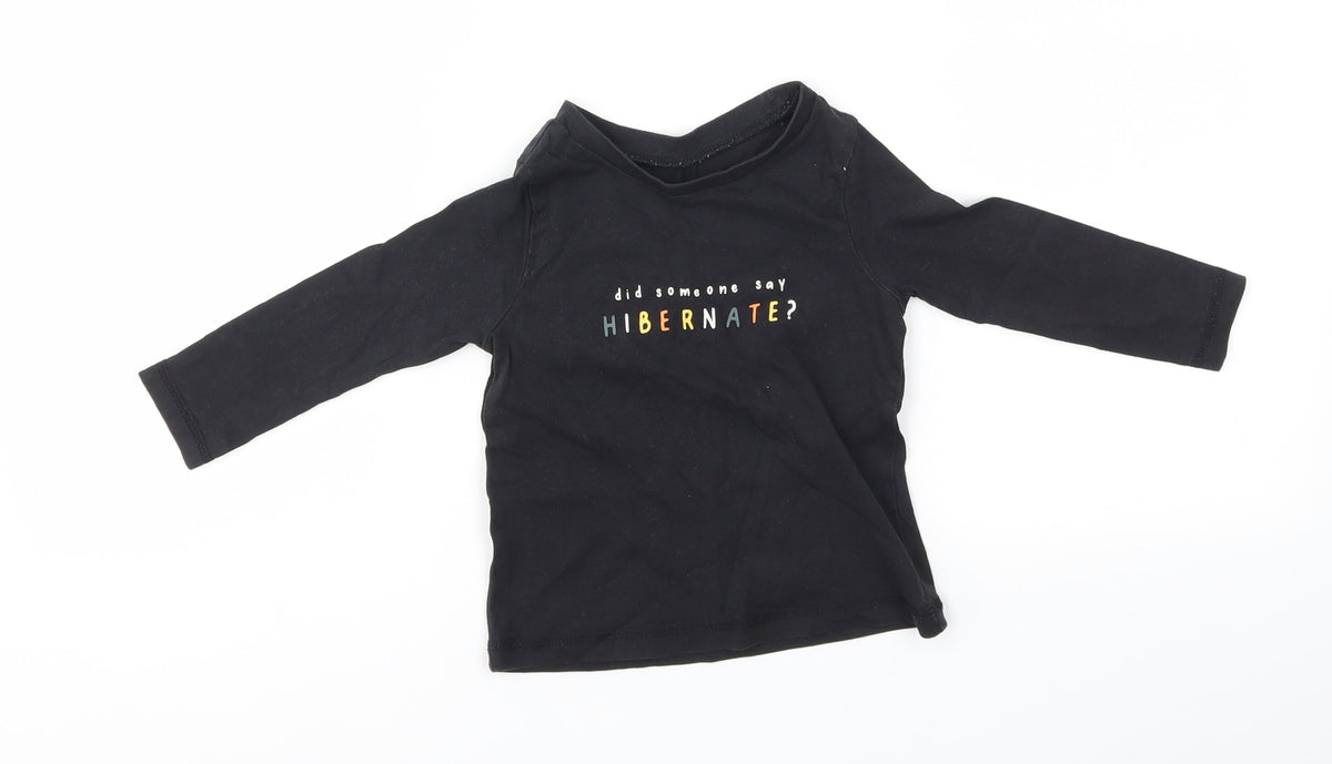 George Baby Black   Pullover Casual Size 18-24 Months