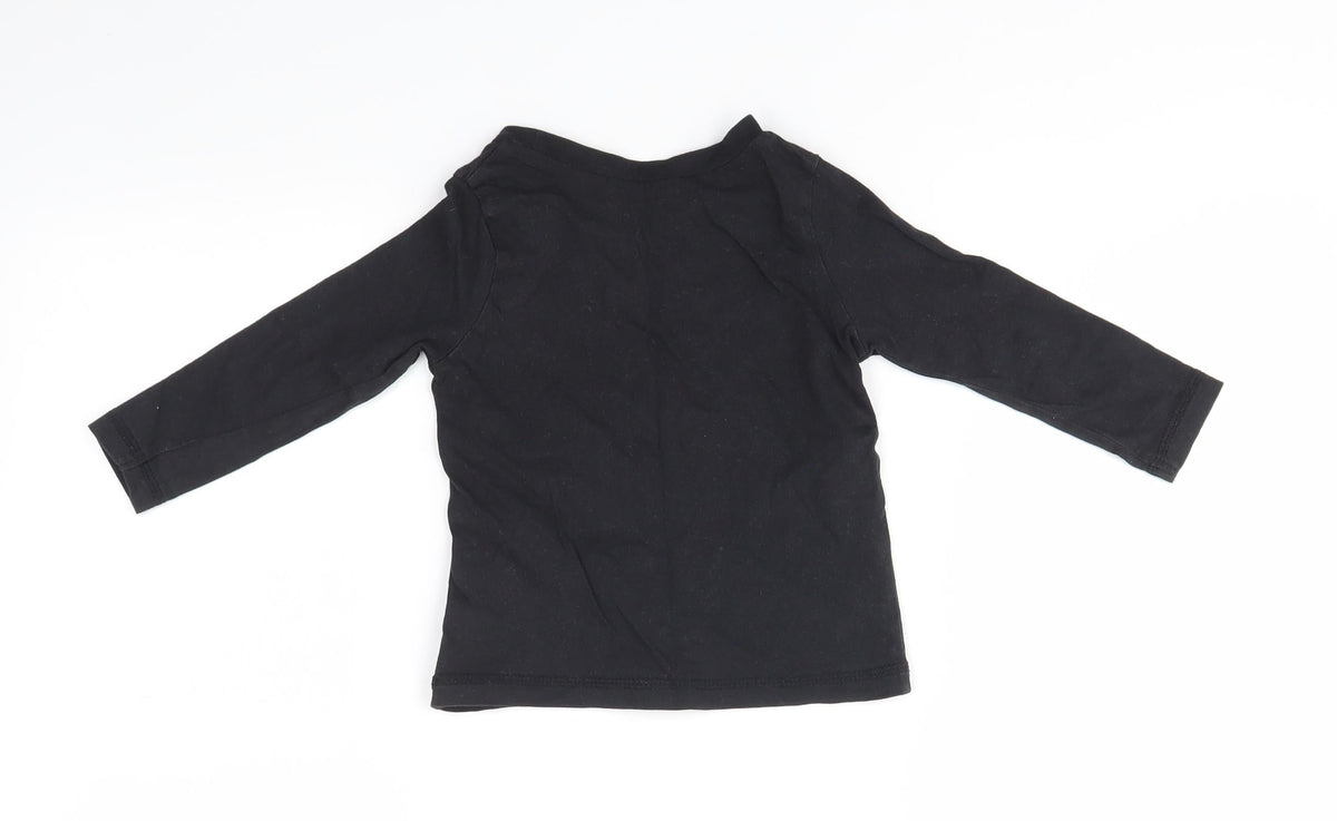 George Baby Black   Pullover Casual Size 18-24 Months