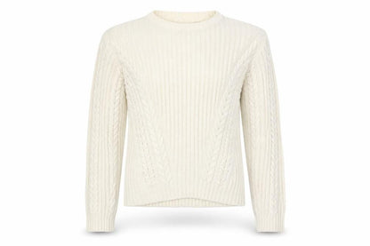 Womens UK Size S Select White Pullover Jumper