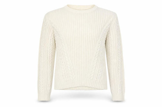 Womens UK Size S Select White Pullover Jumper