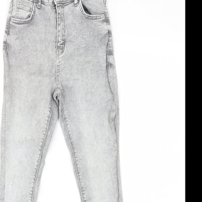 Denim Co Womens Grey   Skinny Jeans Size 10 L26 in