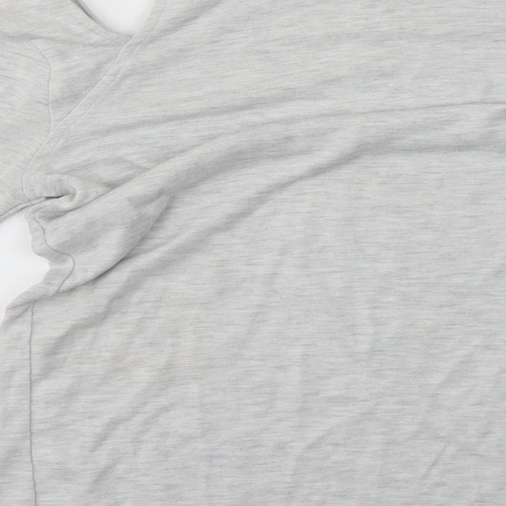 Womens UK Size 8 NEXT Grey Basic Blouse